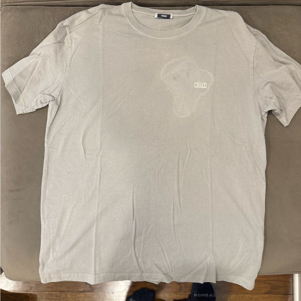 Kith Light Gray Short Sleeve Tee
